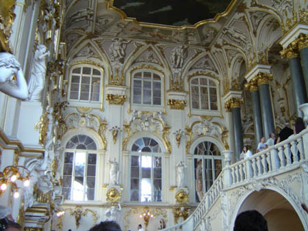 00924 WINTER PALACE MAIN STAIRS BAROQUE STYLE