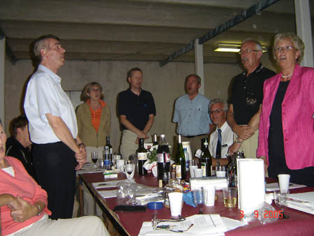 01419 MORE DANISH SINGING AT AARHUS BBQ