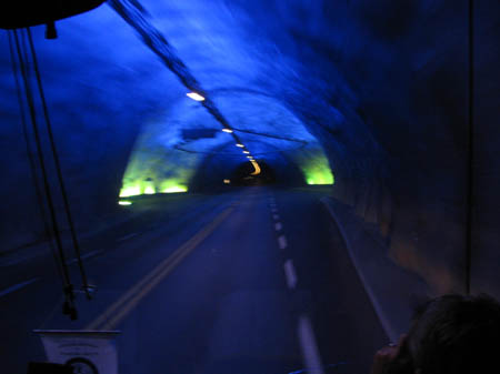 Blue caverns, 24.5 km Tunnel