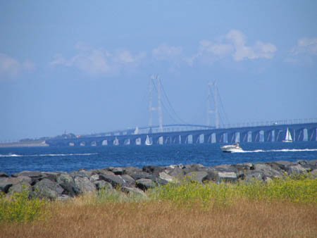 Denmarks longest bridge