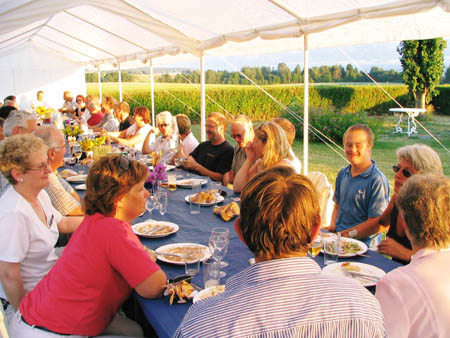 Dinner at Stall Ringnes